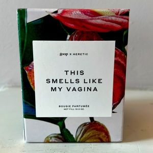 Goop x Heretic “this smells like my vagina” large candle new in box